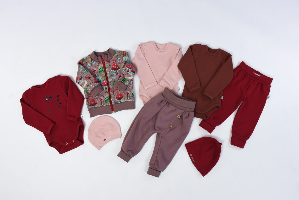 Sudadera cálida con cremallera - setas rosa antiguo 74 - Imagen 7