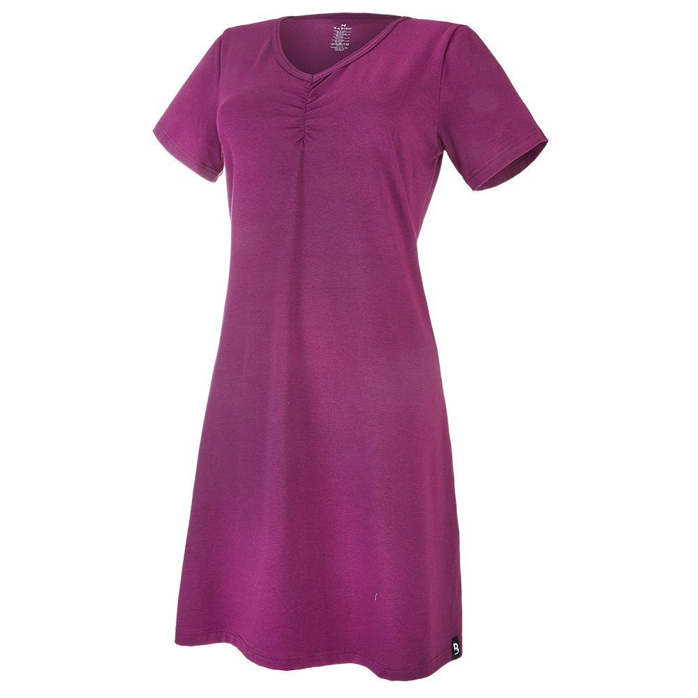 Camisón KR fino Outlast® - ciruela L