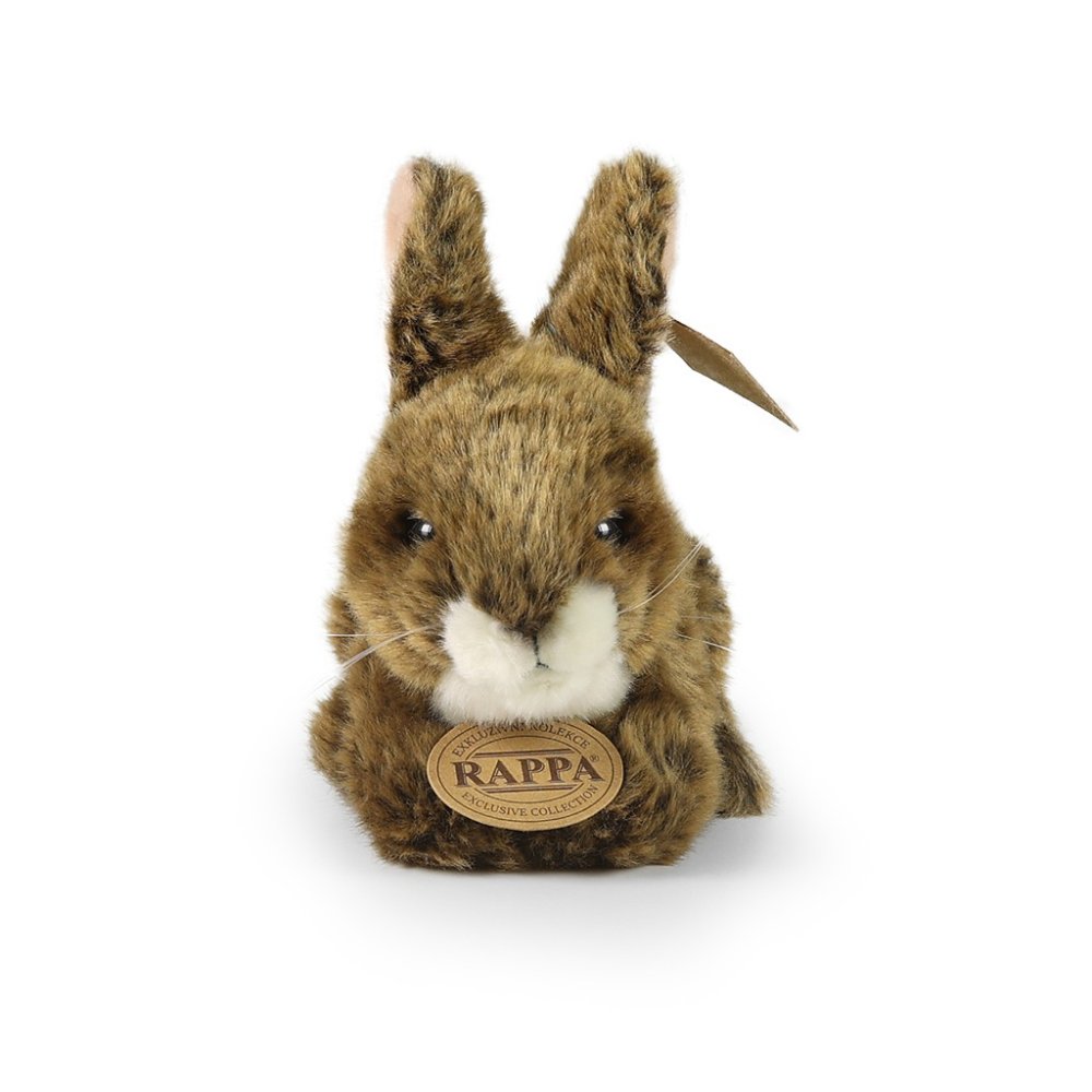 Rappa Plyšový králík hnědý ležící 17 cm ECO-FRIENDLY (obrázek 4)