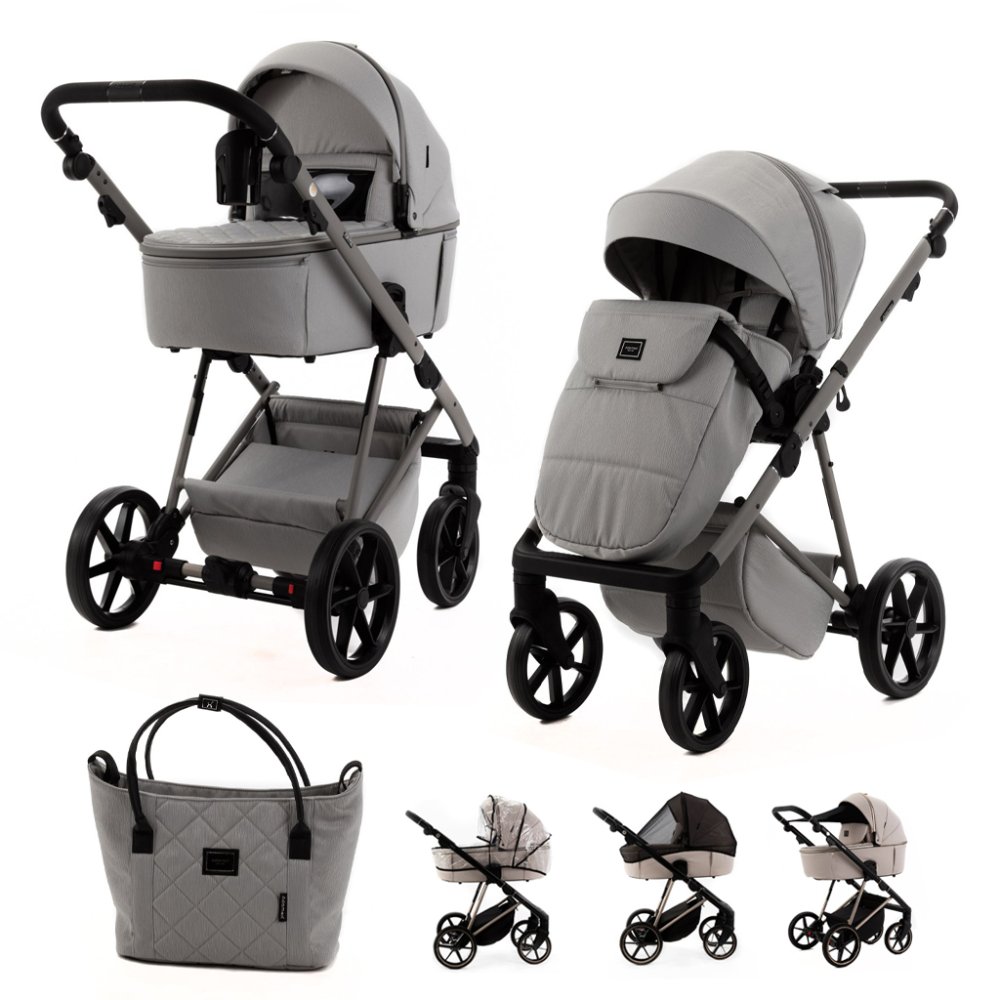 ADAMEX Kočárek kombinovaný Delta Natura Moon