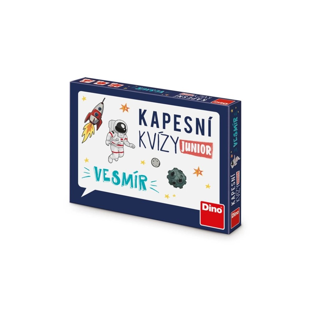 Dino Kapesní kvízy JUNIOR Vesmír