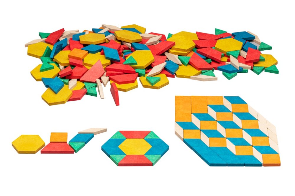 Wissner Geometrické dlaždicové vzory 250 ks