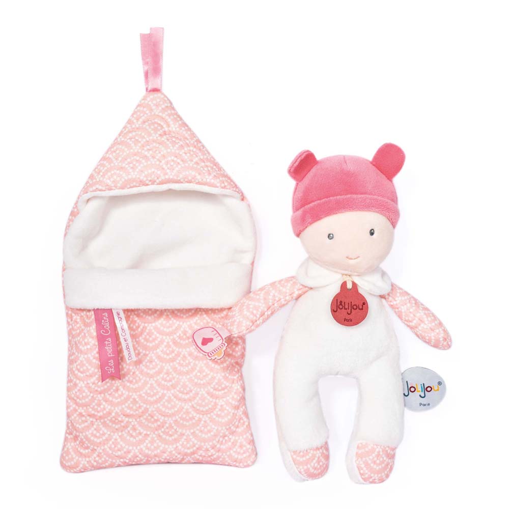 Doudou Jolijou Miminko v navlékací peřince 20 cm (obrázek 3)