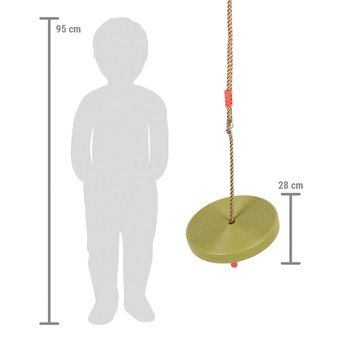 small foot Plastová houpačka swift zelená (obrázek 4)