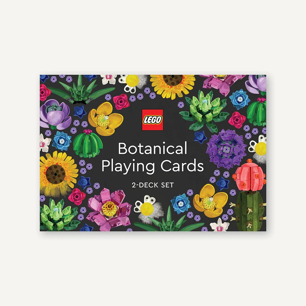 Chronicle Books LEGO® Sada botanických hracích karet (obrázek 6)