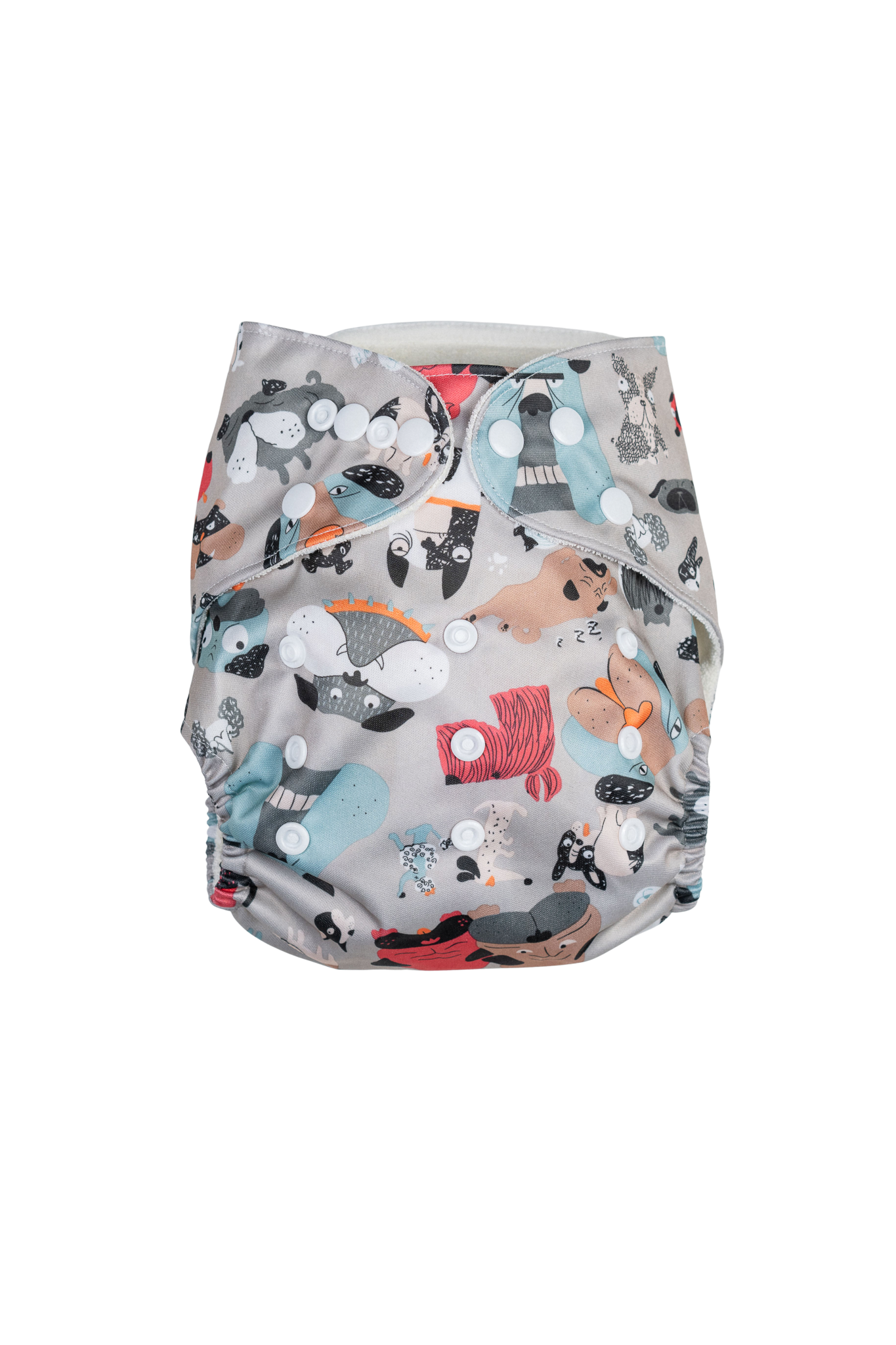 Bamboo Size-Adjustable Cloth Nappy - Bulldog Posse