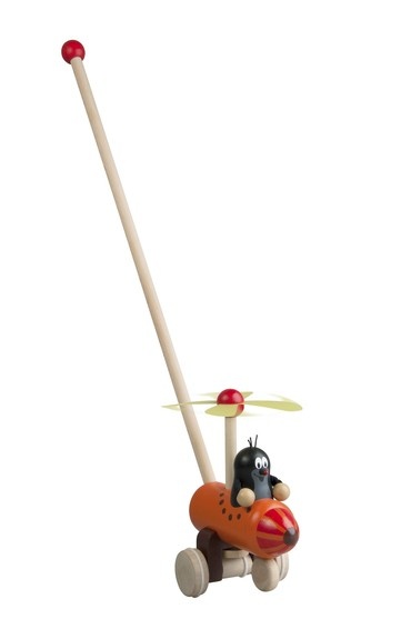 The Little Mole And The Helicopter Push Along Toy,The Little Mole And The Helicopter Push Along Toy
