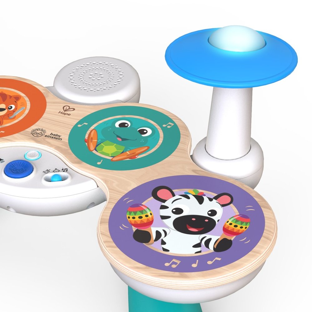 BABY EINSTEIN Zabawkowy Zestaw Perkusyjny Razem W Tune Drums™ Connected Magic Touch™ HAPE 12m+