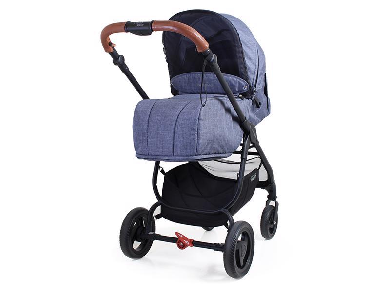 VALCO BABY Kočárek Kombinovaný Trend 4 Ultra Denim Včetně Adaptérů K Autosedačce