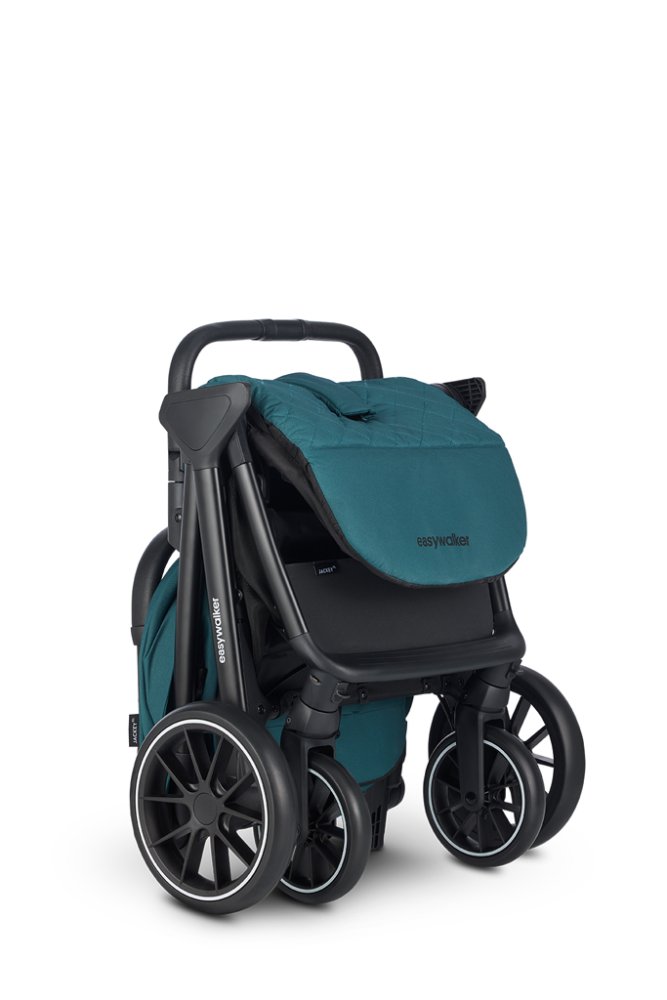 EASYWALKER Sportvagn Jackey XL Teal Green + PETITE&MARS Väska Jibot GRATIS