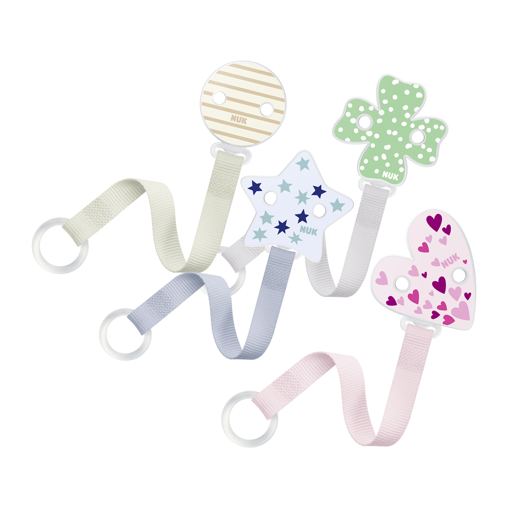 NUK Pacifier Ribbon Pink