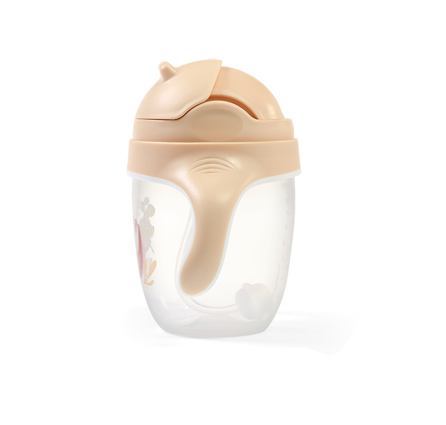 BABYONO Tazza Didattica Con Cannuccia Bradipo 6m+