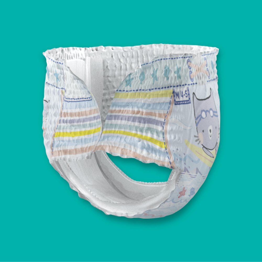 PAMPERS Splashers Nepremočljive Pleničke Spodnjice Velikost 5 (10 Kom) 12-17 Kg