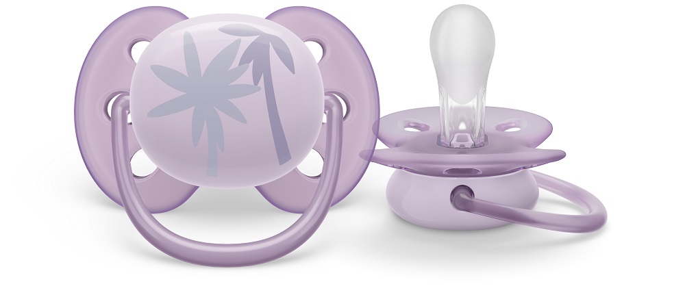 Sucette Philips AVENT Ultrasoft Premium 0-6m Violet, 1 Pc