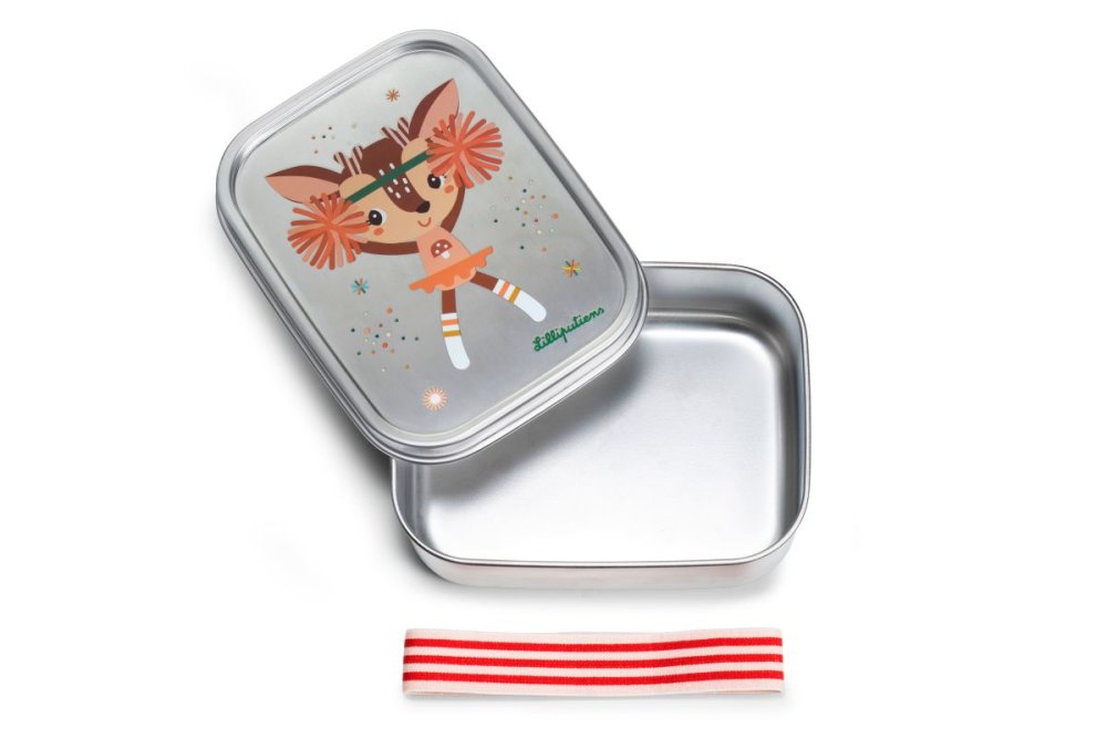 Lilliputiens - boîte à goûter inox - faon Stella – Image 3