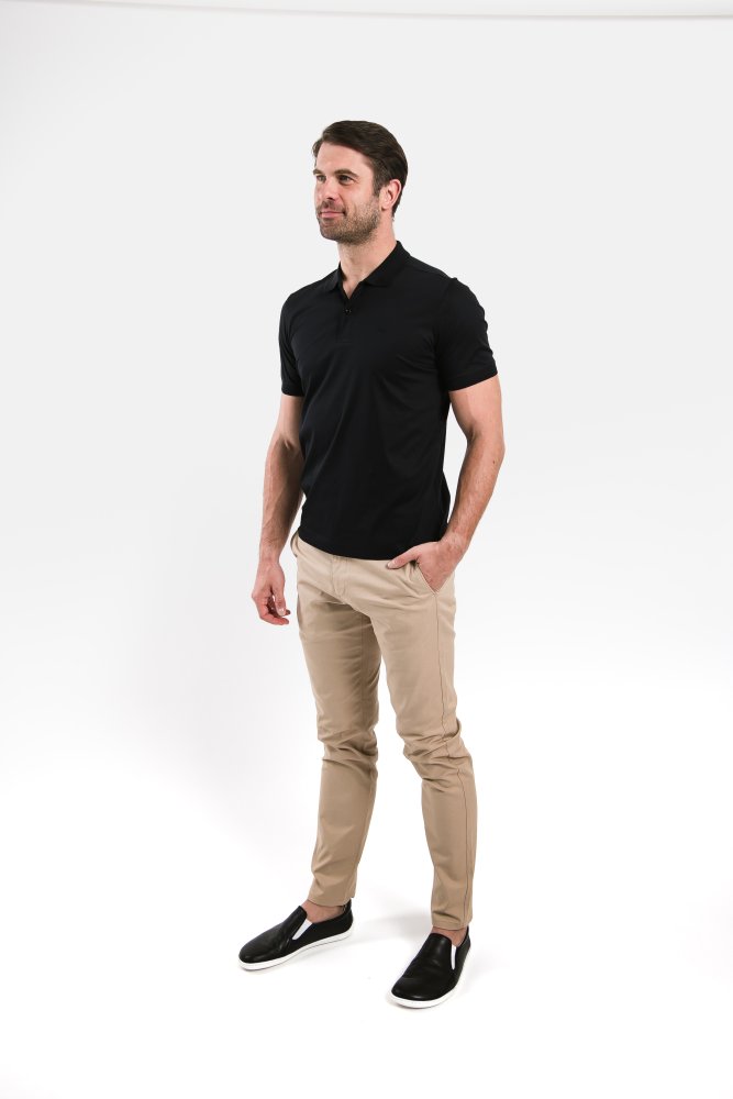 Polo De Hombre Be Lenka Essentials - Negro Azabache XL Black