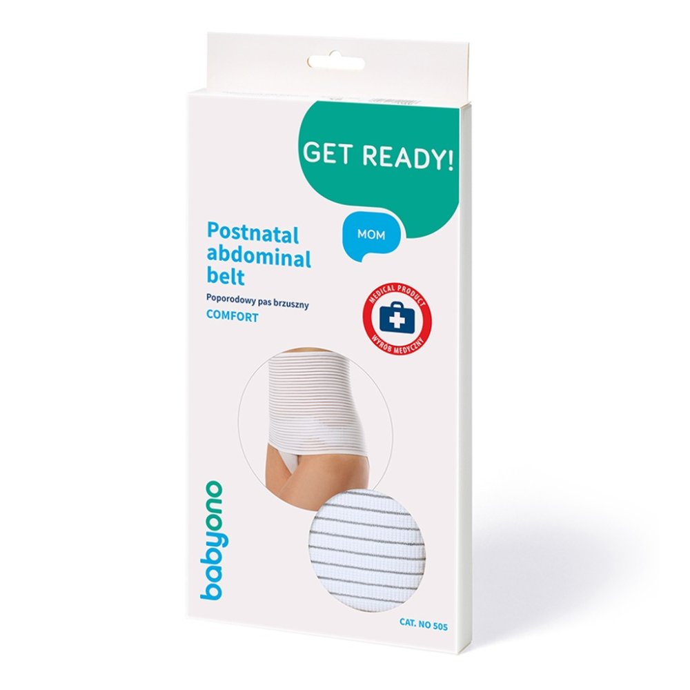 BABYONO Pas kompresyjny poporodowy Comfort M - obrazek 3