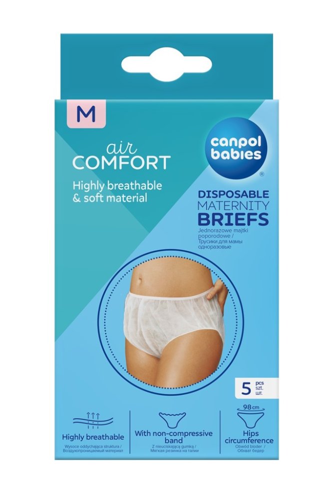 CANPOL BABIES Majtki jednorazowe 5 szt M/L - obrazek 3
