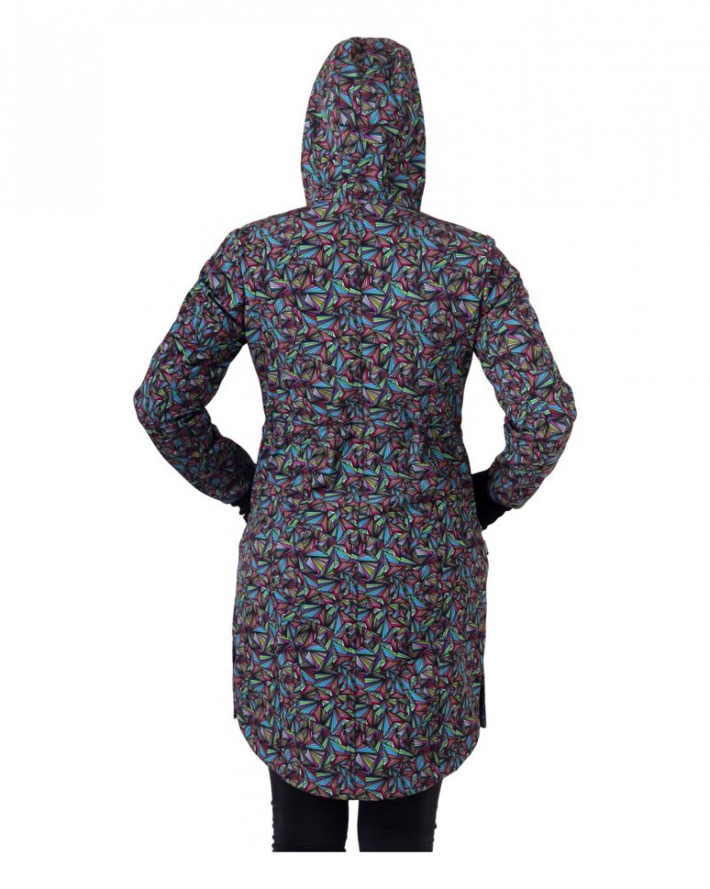 Manteau en softshell pour femmes Hana, triangles L do 165 cm – Image 5