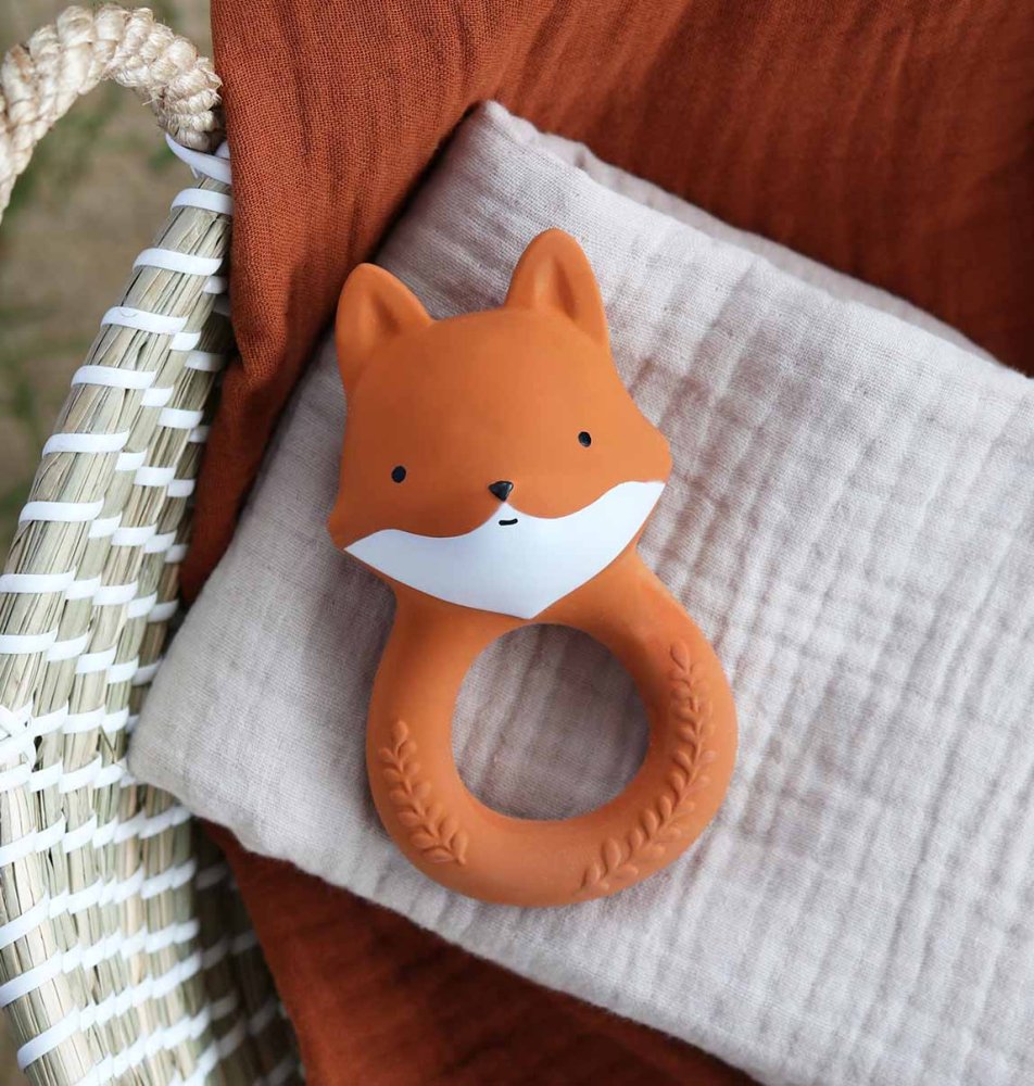 A Little Lovely Company - massaggiagengive in caucciù - volpe - immagine 6