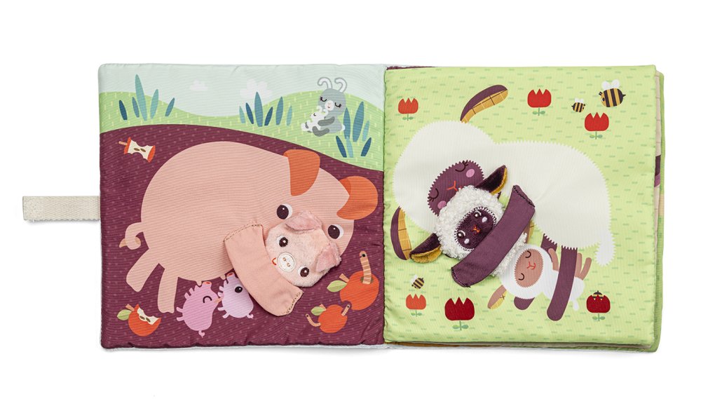 Lilliputiens - Libro in tessuto - Cuccioli - immagine 5