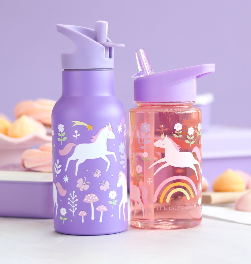 A Little Lovely Company - Borraccia - Unicorno e arcobaleno - immagine 4