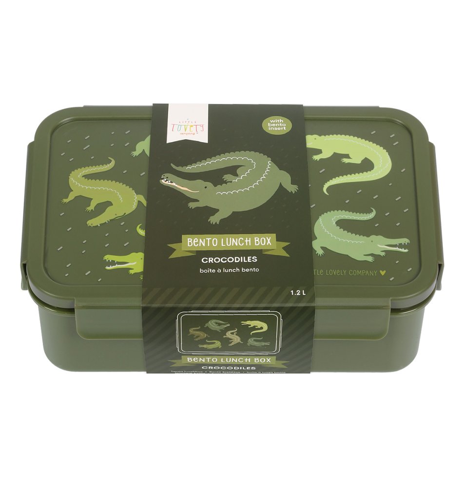 A Little Lovely Company - Boîte à goûter - Crocodile – Image 4