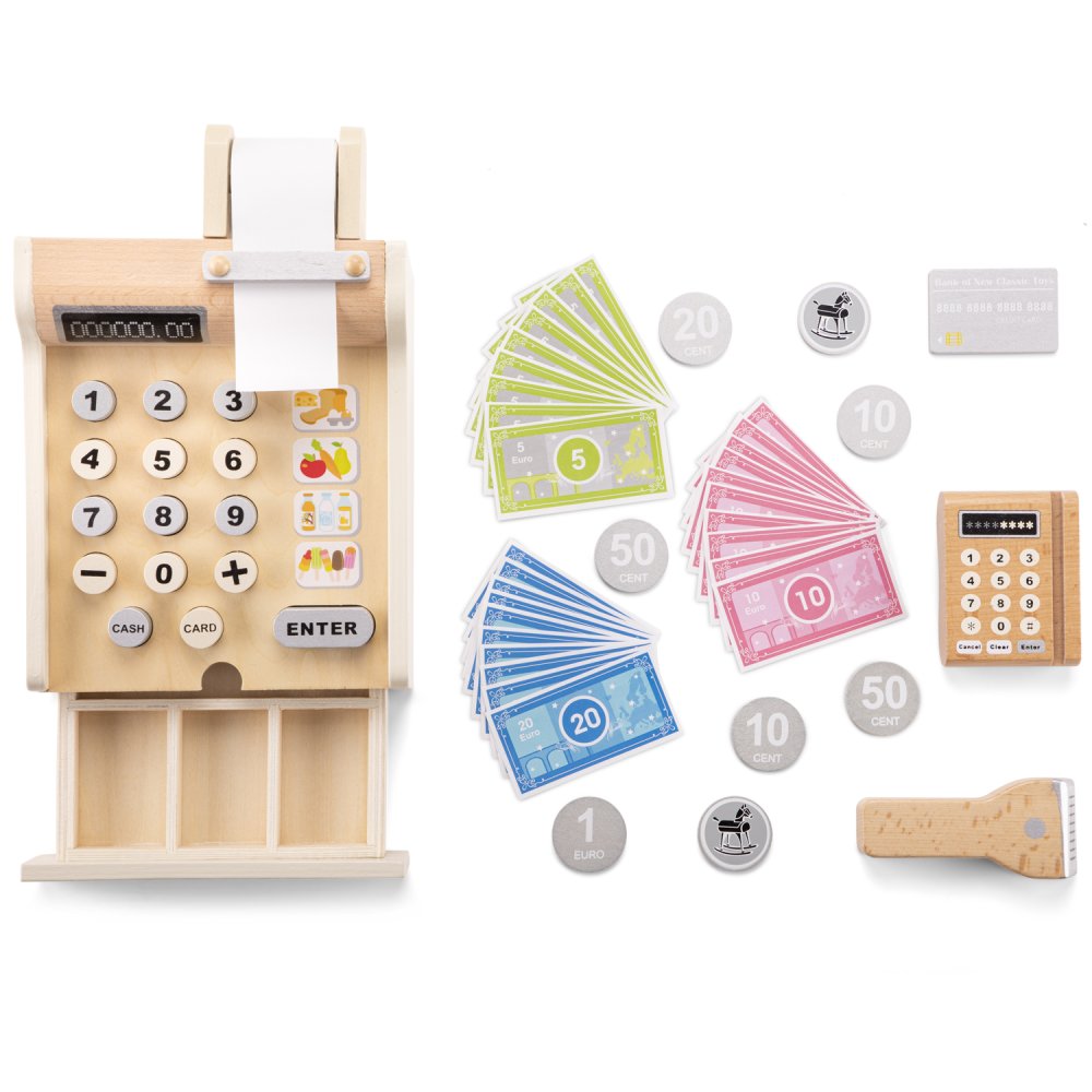 Cassa di legno per bambini con accessori - immagine 3