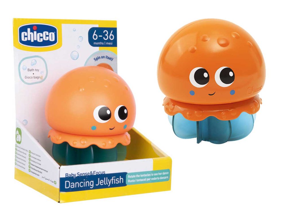 CHICCO Jouet de bain Méduse dansante 6m+