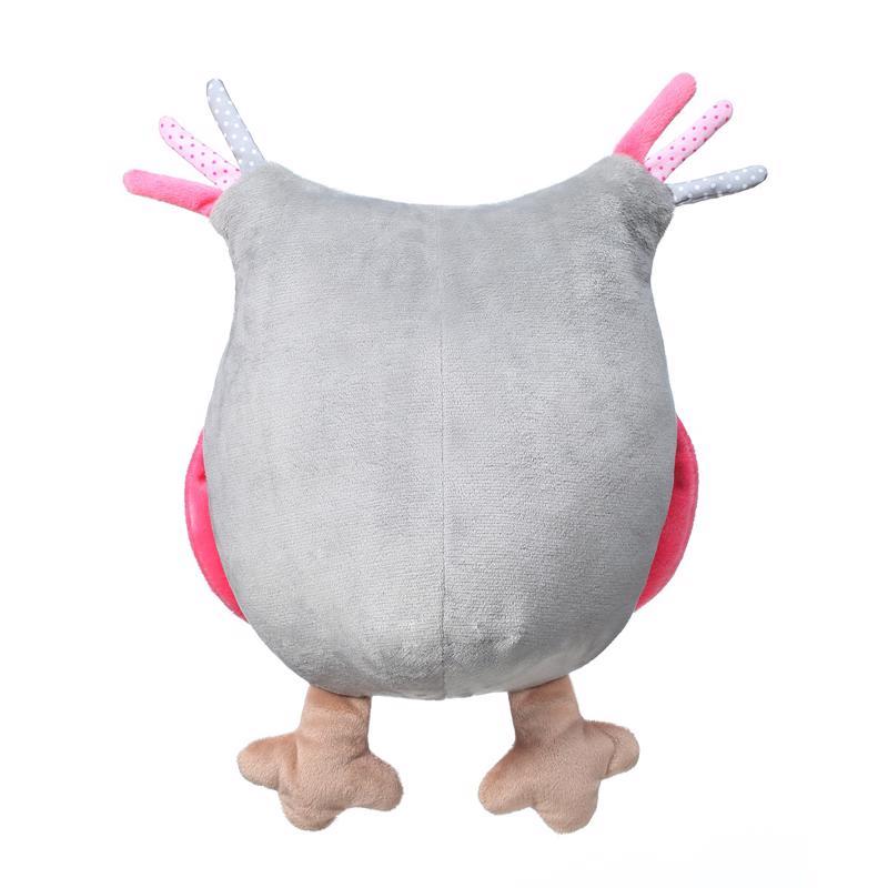 BABYONO Peluche Chouette Sofia rose – Image 4