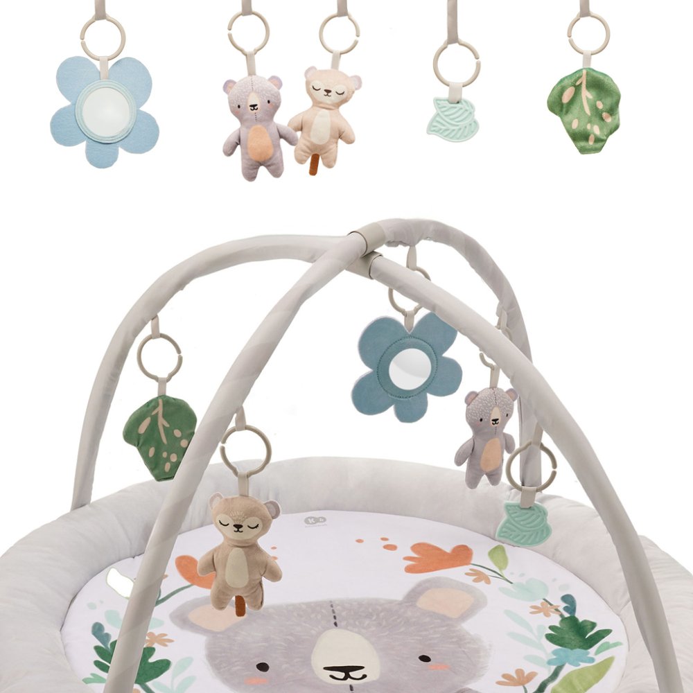 KINDERKRAFT Tappeto Gioco con Arco Cozyplay Light Grey - immagine 5