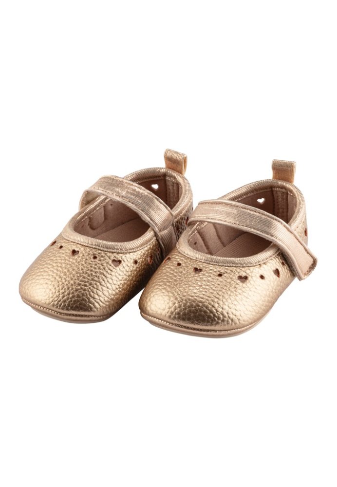 STERNTALER Ballerine cuoricini oro bambina taglia 20 12-15 m