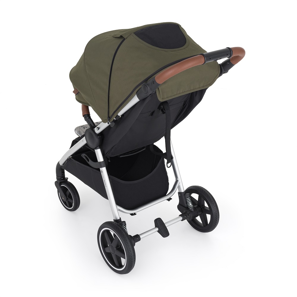 PETITE&MARS Wózek spacerowy Royal3 Silver Mature Olive - obrazek 7