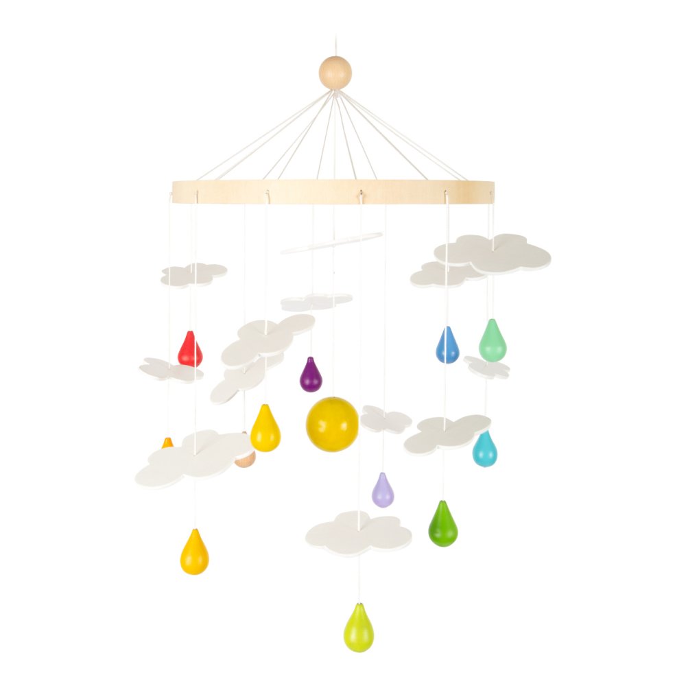 small foot Karuzela do zawieszenia tęcza