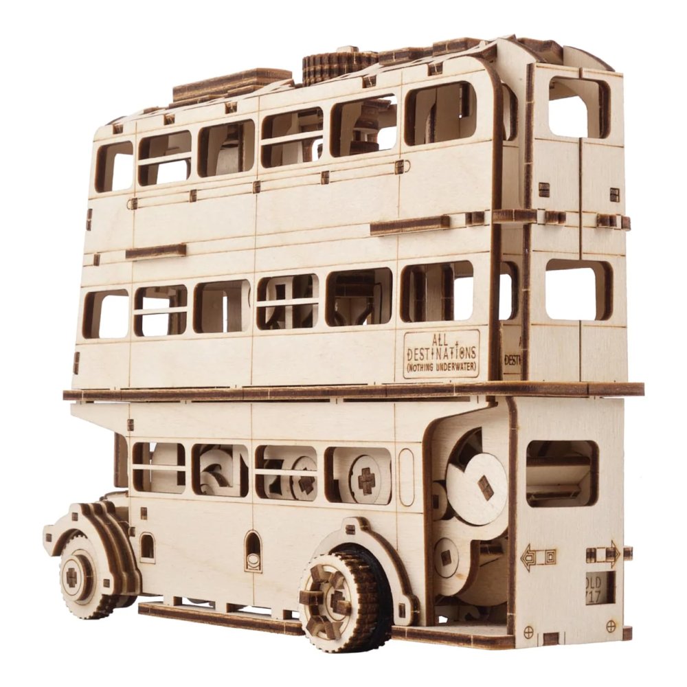 Ugears 3D fa mechanikus puzzle Harry Potter Knight Bus - Image 2