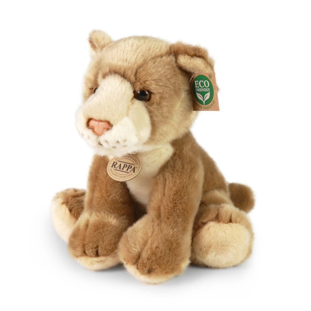 Rappa Peluche lionceau assis 27 cm ECO-FRIENDLY