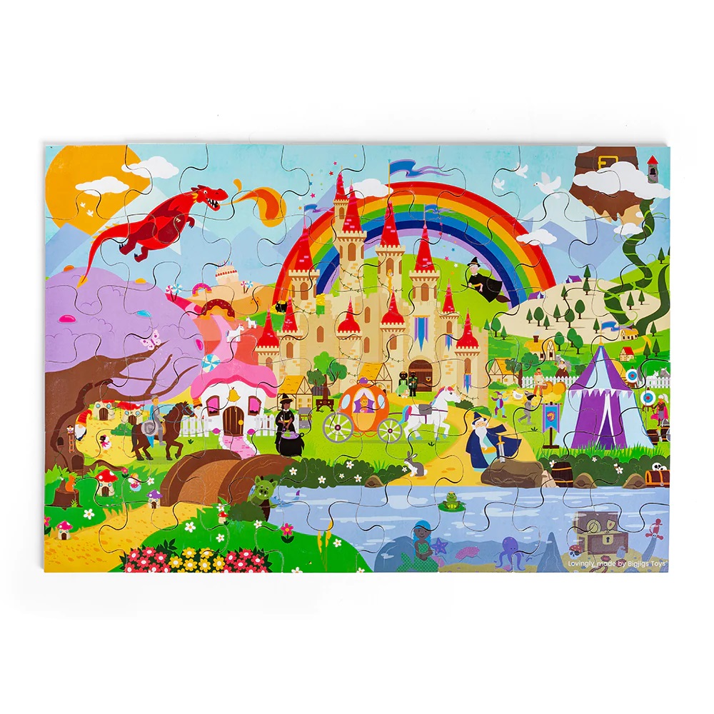 Bigjigs Toys Puzzle Fantasy világ