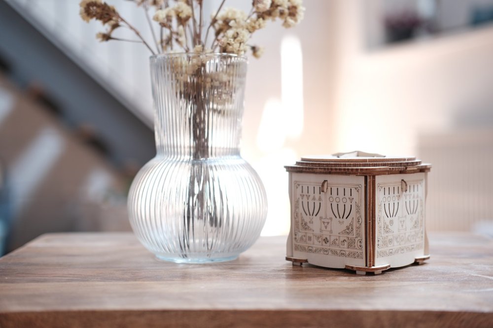 EscapeWelt Rompecabezas 3D de madera Secret Lock Box - Imagen 7