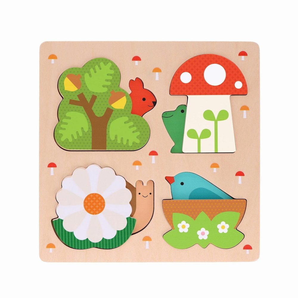 Petit Collage Puzzle de encaje Ésta es mi casa