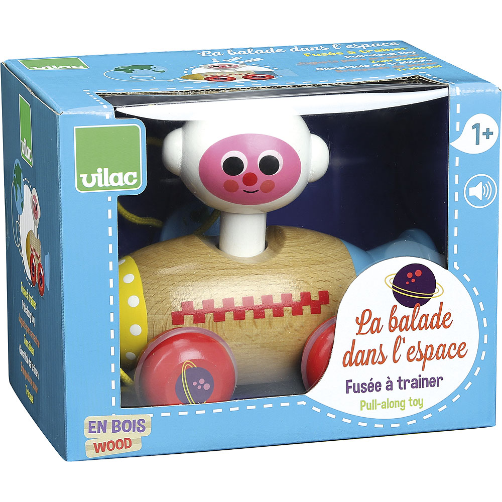 Vilac Cosmonauta da trainare su razzo - immagine 2