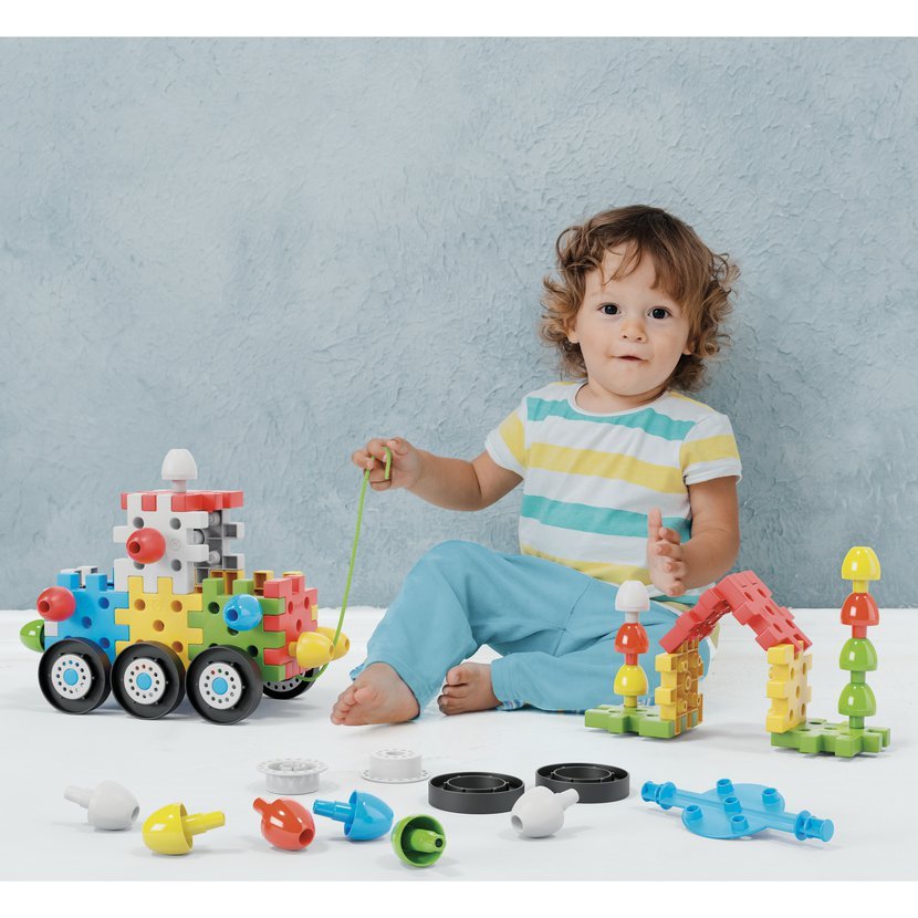 Quercetti Kit de Construction pour Tout-Petits Véhicules – Image 5