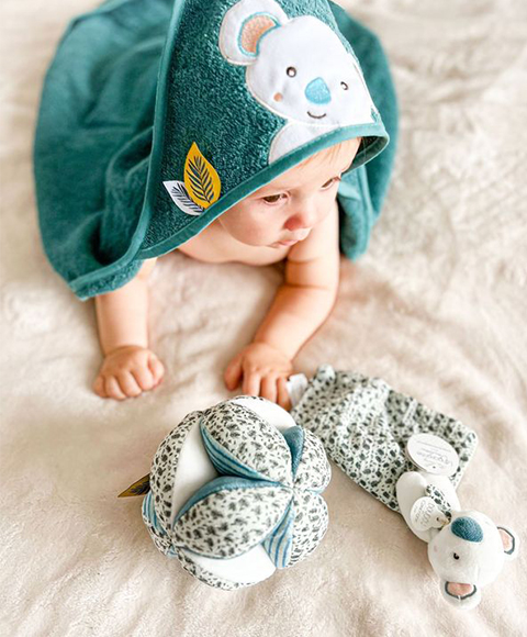 Doudou Set de regalo - koala de peluche con toalla - Imagen 4