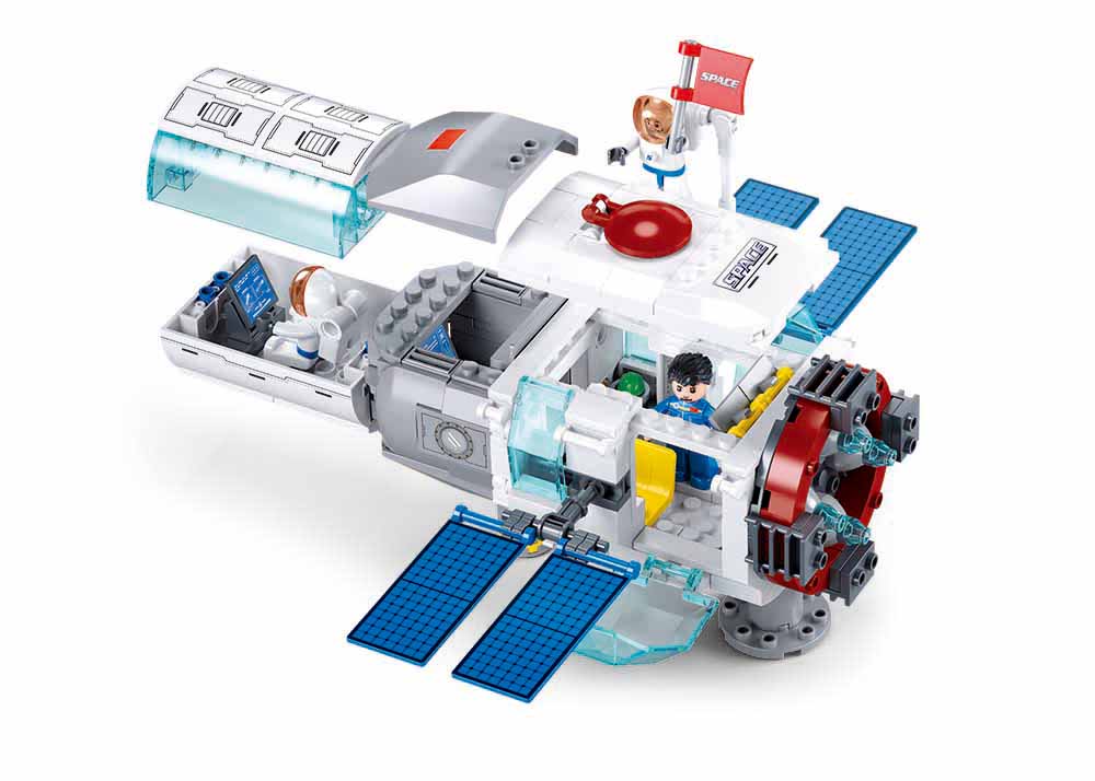 Sluban Space M38-B1198 Dream 15 űrállomás csatlakozó modul - Image 4