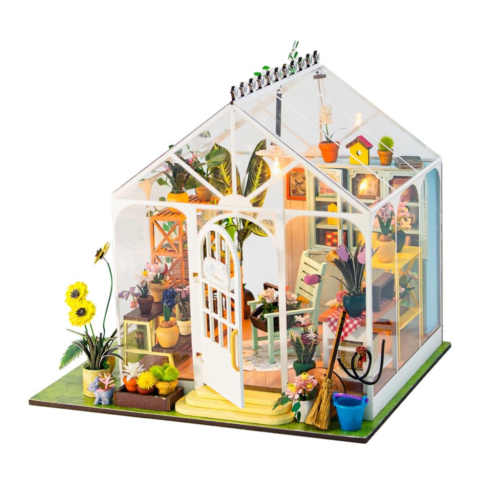 2Kids Toys Miniatura della casetta Gazebo fiorito