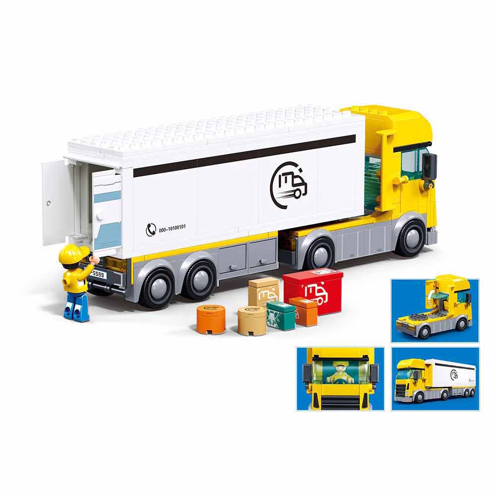 Sluban Metropolis M38-B1289 Nákladní vůz (obrázek 3)