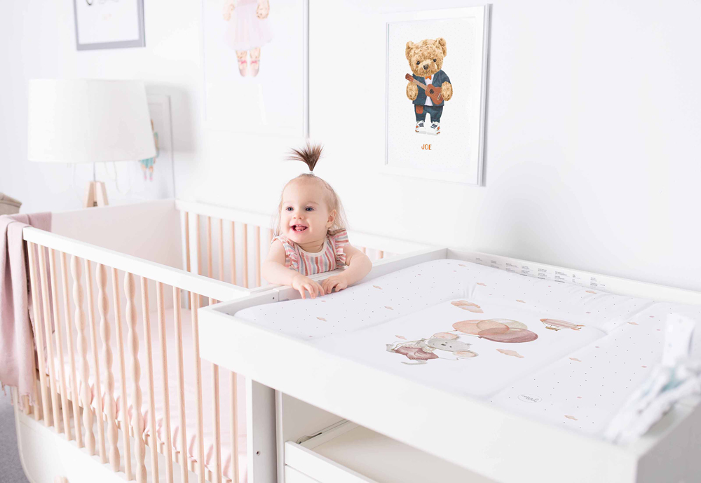 CEBA BABY Wickelauflage weich (50x70) Basic Mouse – Bild 3