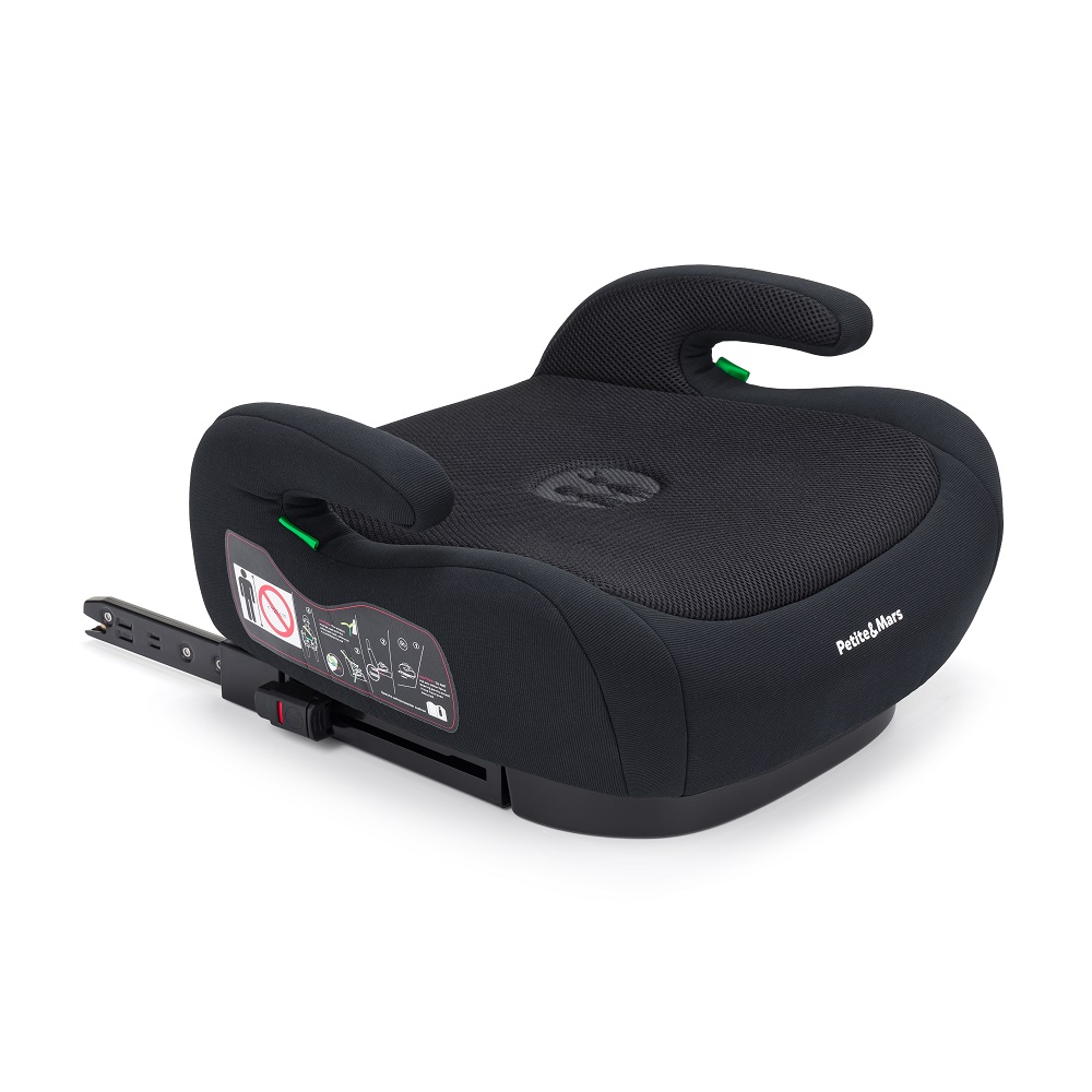 PETITE&MARS Seggiolino Auto Optimus Pro i-Size Black Air 125 - 150 cm (22-36 kg)
