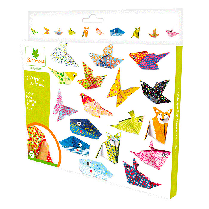 Origami - zestaw kreatywny - zwierzęta