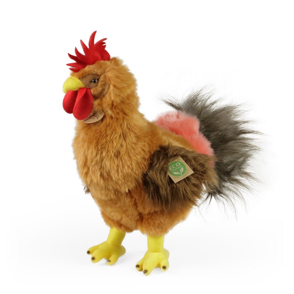 Rappa Coq en peluche debout 33 cm ECO-FRIENDLY