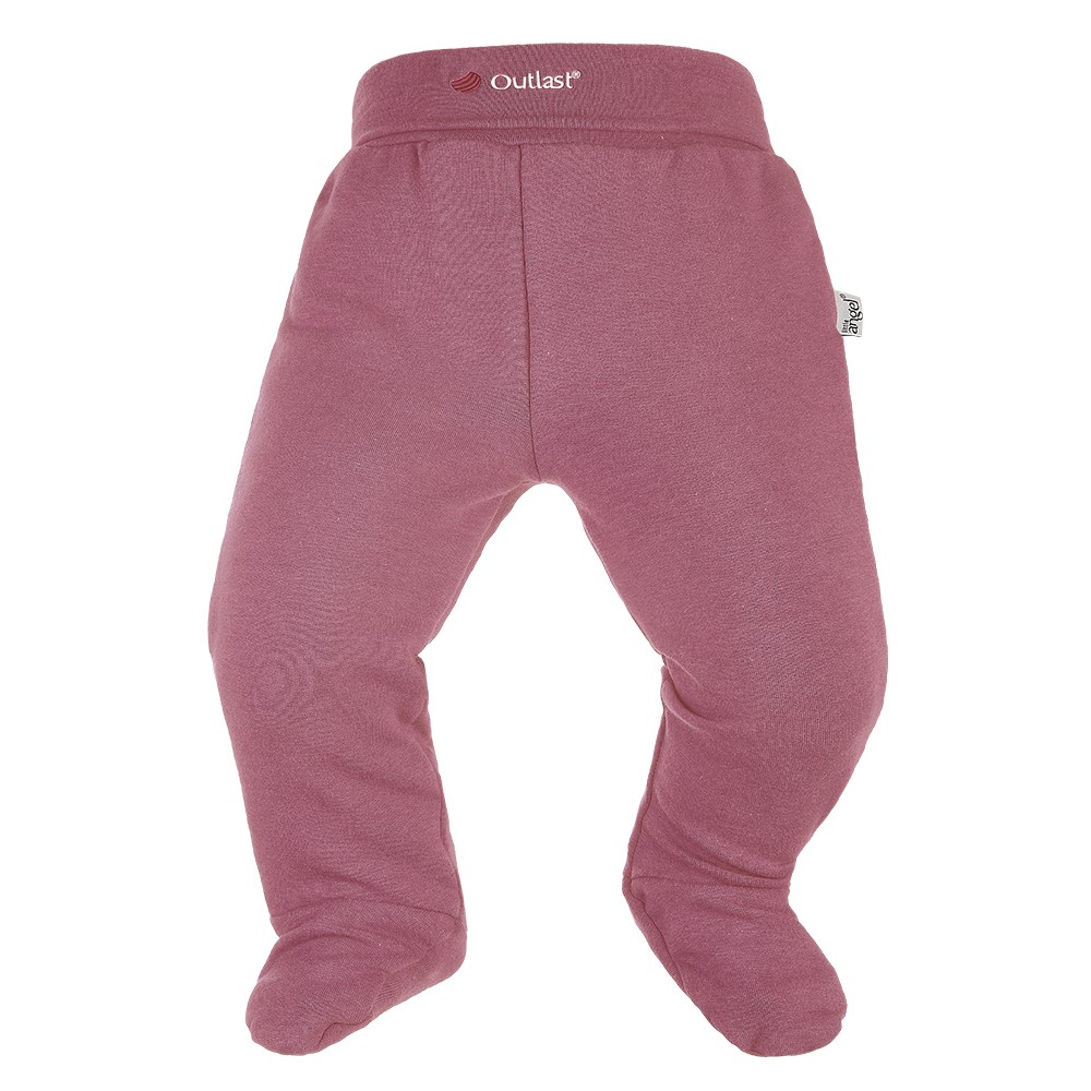 Pantalones con pies Outlast® - violeta 56